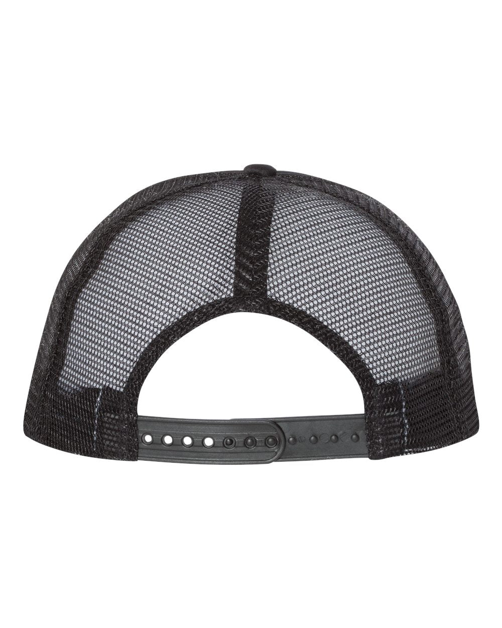 Mega Cap 6875 Foam Front Flat Bill Trucker Cap