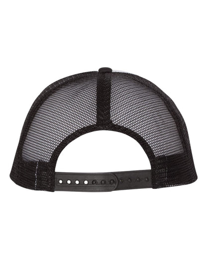 Mega Cap 6875 Foam Front Flat Bill Trucker Cap