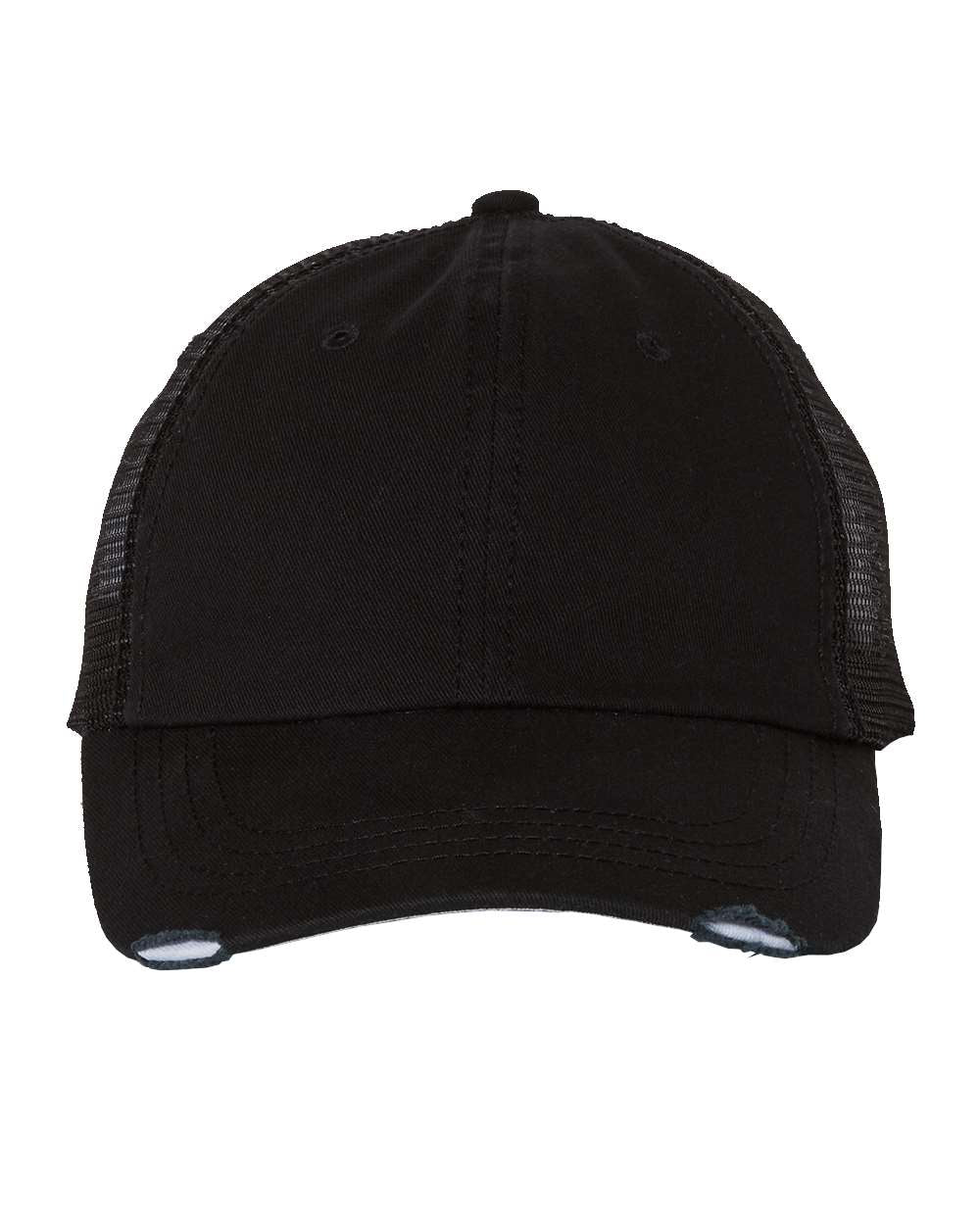 Mega Cap 6887 Frayed-Bill Twill Cap