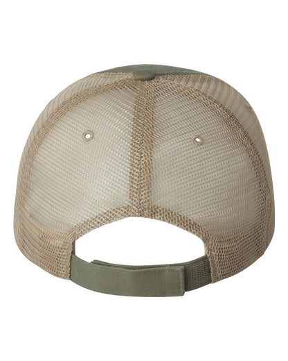 Mega Cap 6887 Frayed-Bill Twill Cap