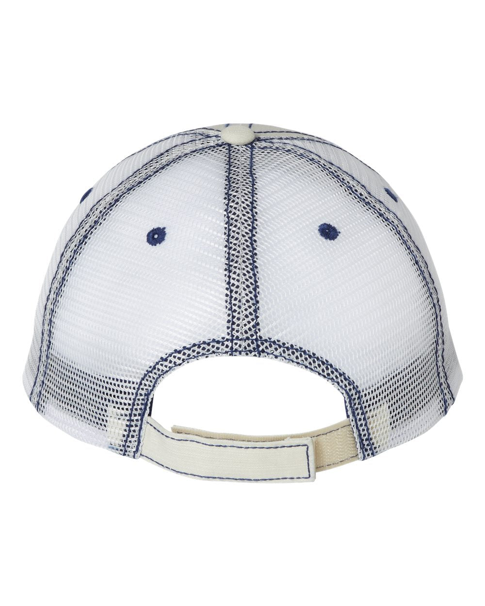 Mega Cap 6990 Herringbone Trucker Cap, Mesh Back Hat