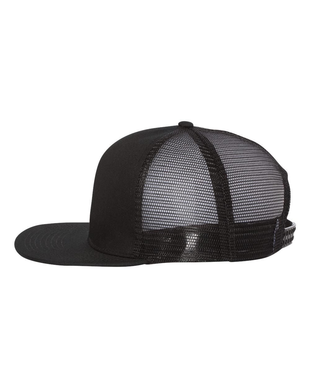 Mega Cap 6997B Flat Bill Six-Panel Trucker Cap