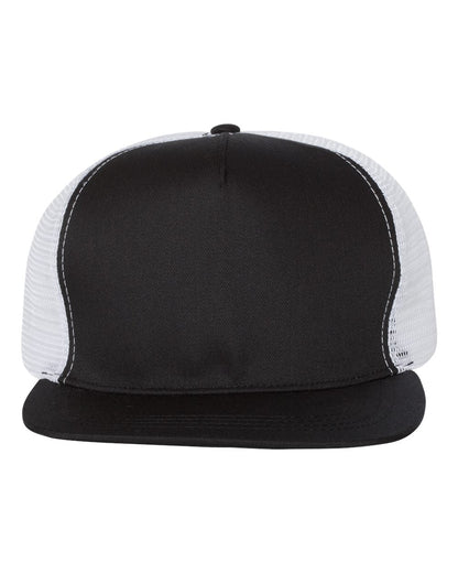 Mega Cap 6997C Flat Bill Trucker Cap