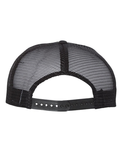 Mega Cap 6997C Flat Bill Trucker Cap