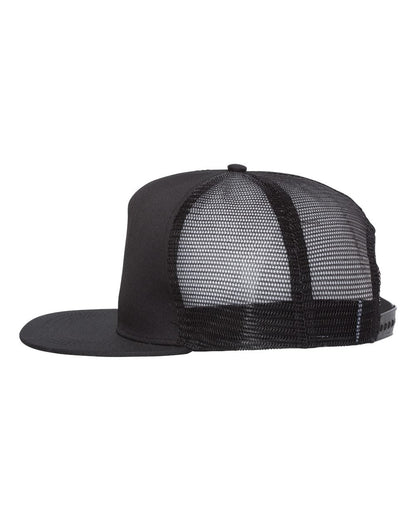 Mega Cap 6997C Flat Bill Trucker Cap