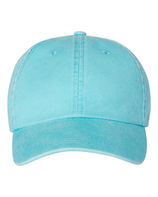 Mega Cap 7601 Pigment-Dyed Twill Cap - Star Hats & Embroidery