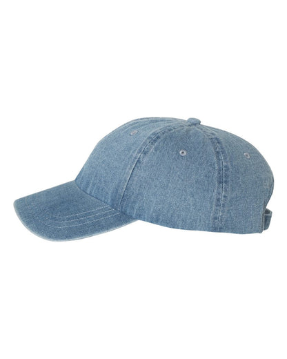 Mega Cap 7610 Washed Denim Cap