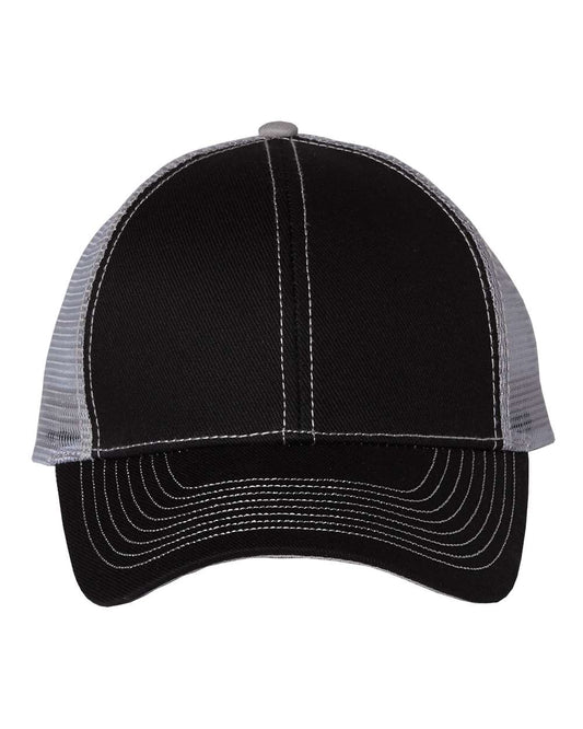 Mega Cap 7641 Twill-Front Trucker Cap