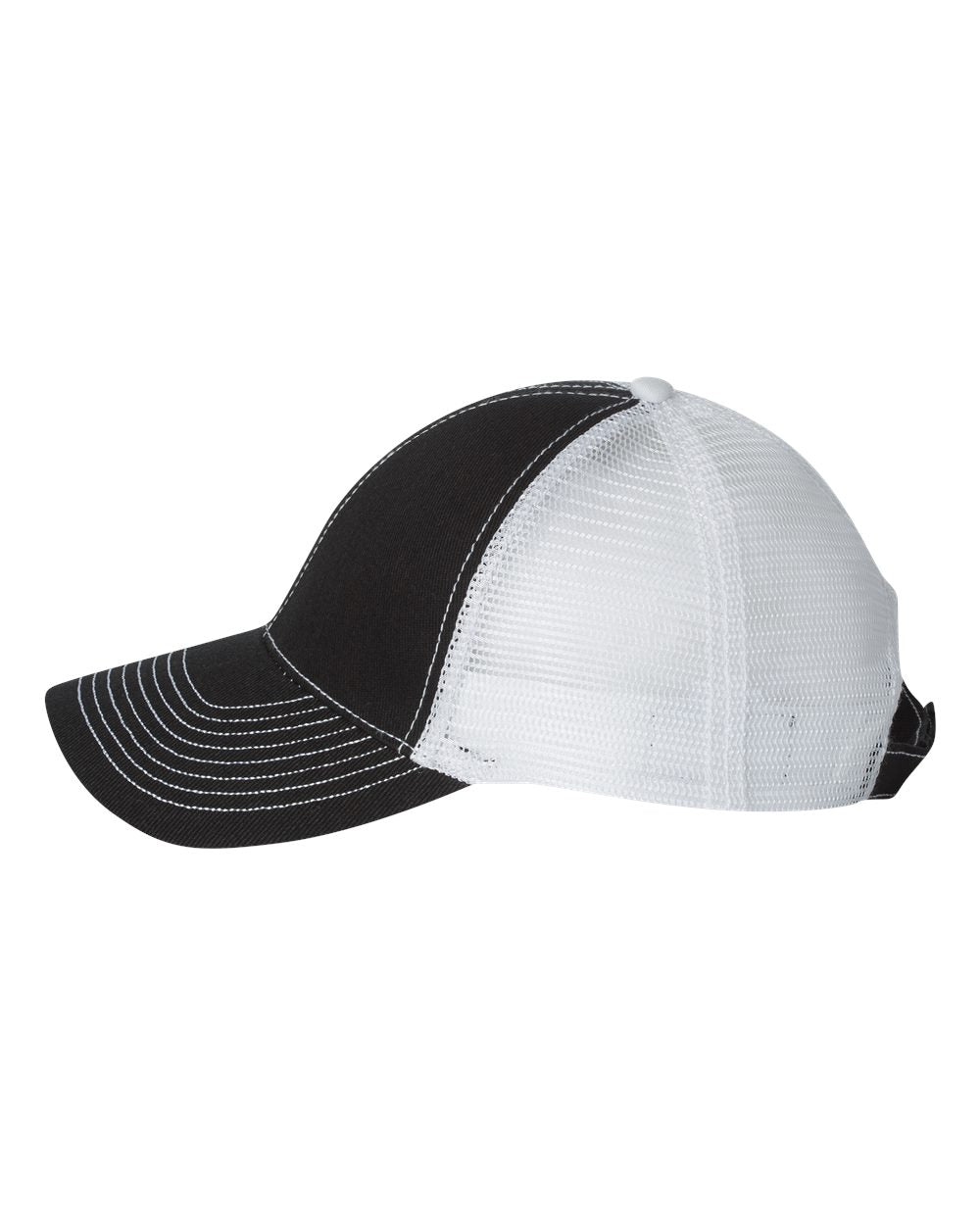 Mega Cap 7641 Twill-Front Trucker Cap