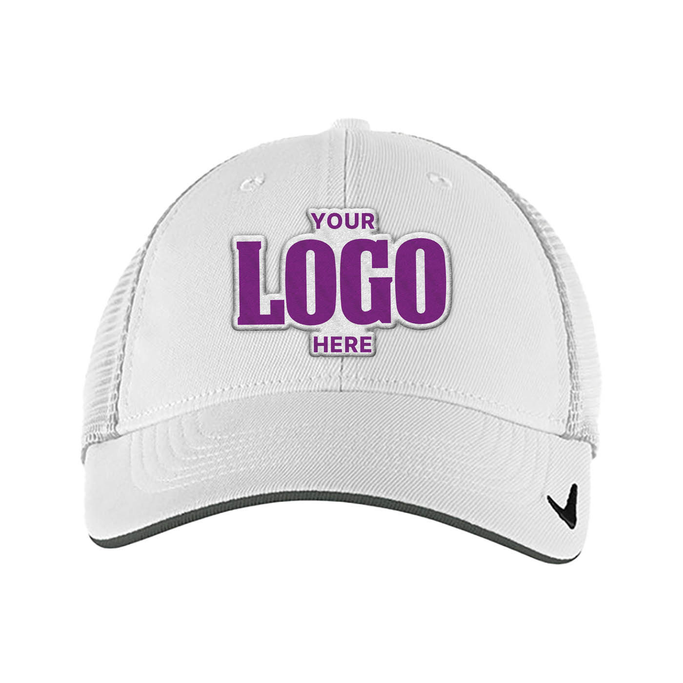 Custom Embroidered Nike NKFB6448 Stretch-to-Fit Mesh Back Cap