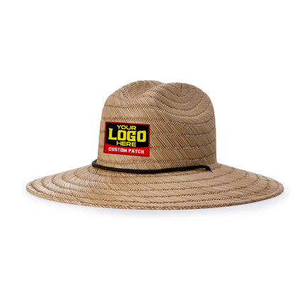 Custom Patch Richardson 827 Waterman Straw Lifeguard Hat