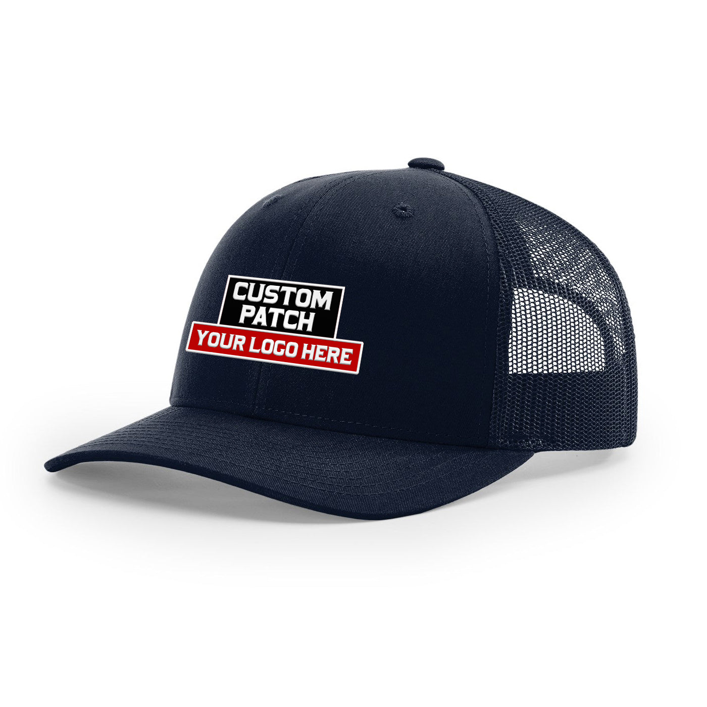 Custom Patch Richardson 112 Trucker Cap Solid Hats Solid Colors One Color