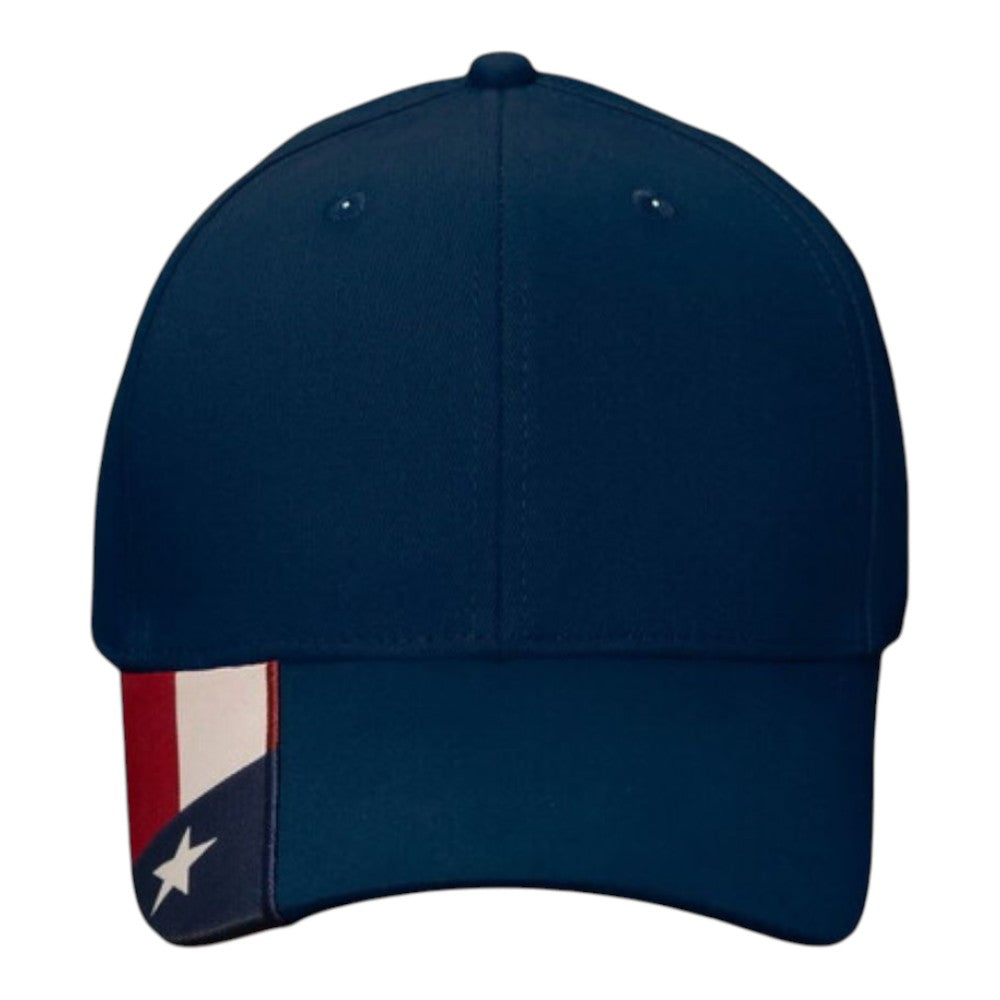 Kati AM350M Mesh Back Hat with Woven Flag on Visor