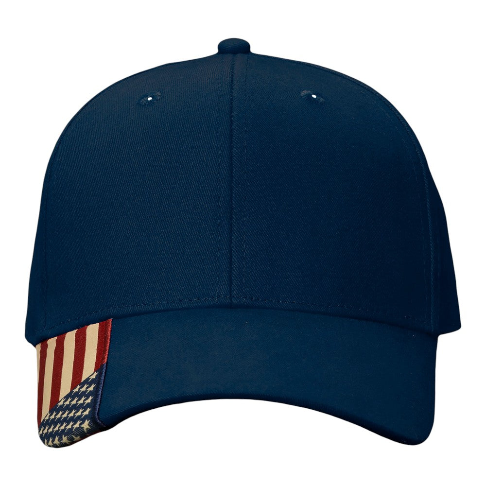 Kati AM350M Mesh Back Hat with Woven Flag on Visor