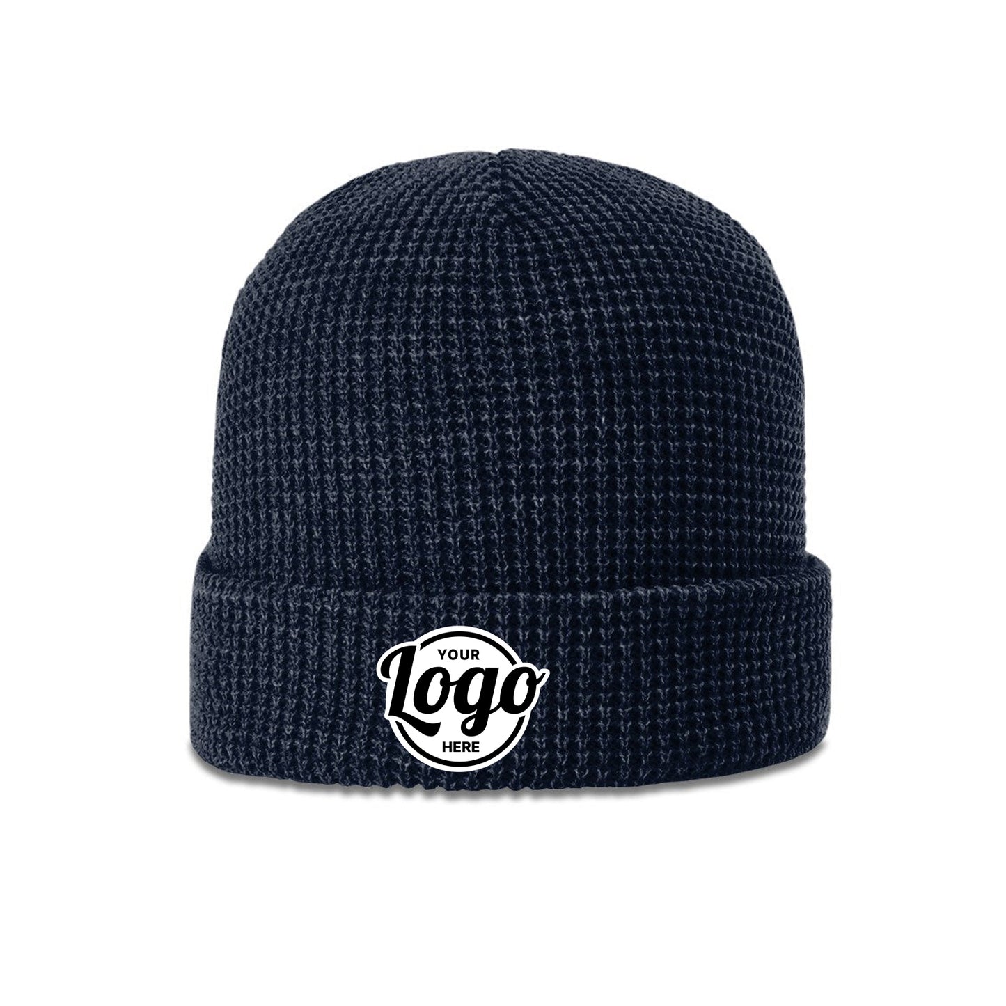 Richardson Beanie Custom Logo Package Deal - Style 146 Waffle Knit Beanie