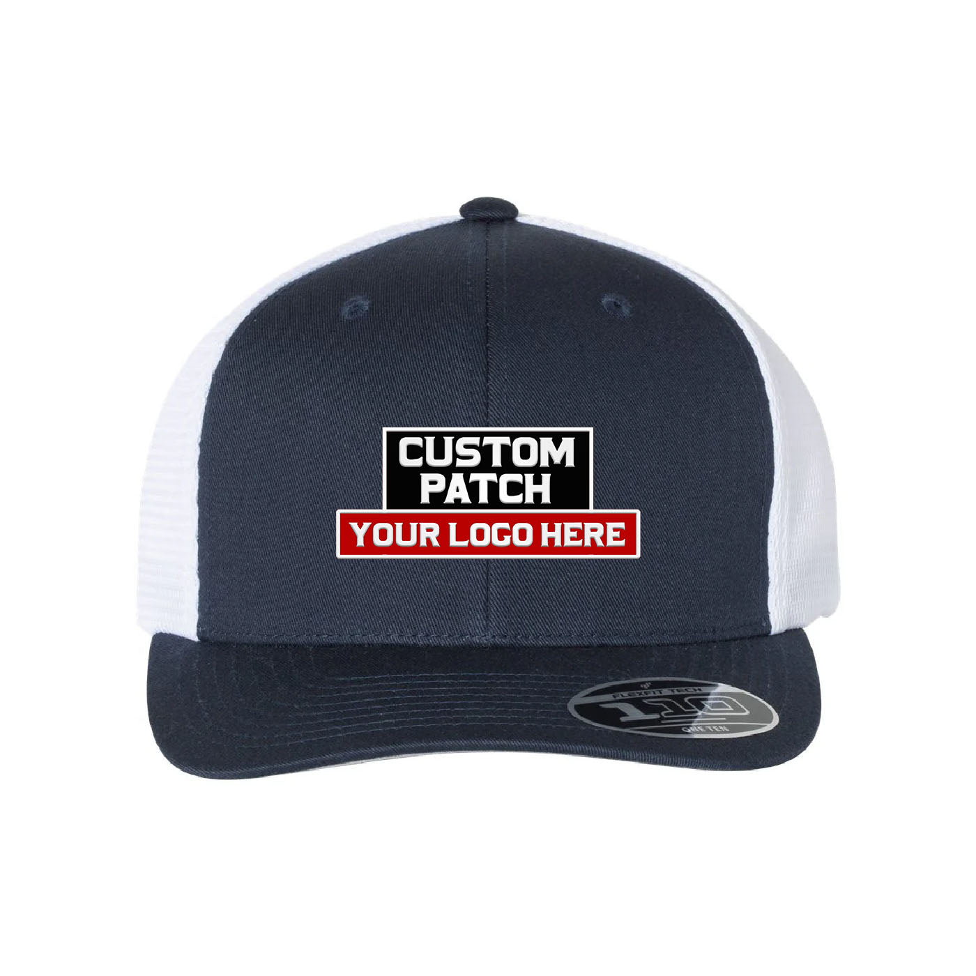 Custom Patch Flexfit 110M - 110 Mesh Back Cap Trucker Hat