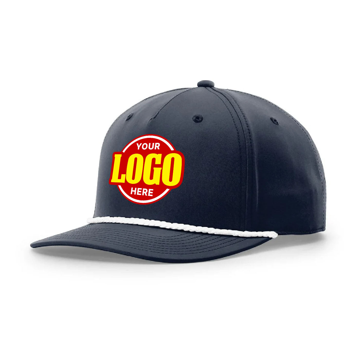 Custom Embroidered Richardson 258 Five Panel Classic Rope Cap