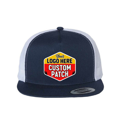 Custom Patch YP Classics, Yupoong 6006 Flat Bill Trucker Cap