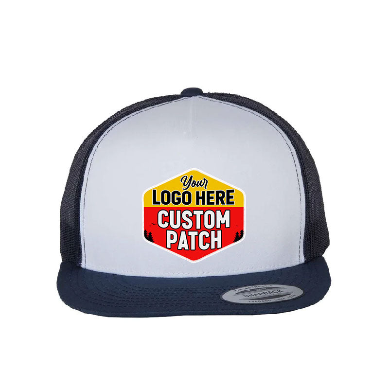 Custom Patch YP Classics, Yupoong 6006 Flat Bill Trucker Cap