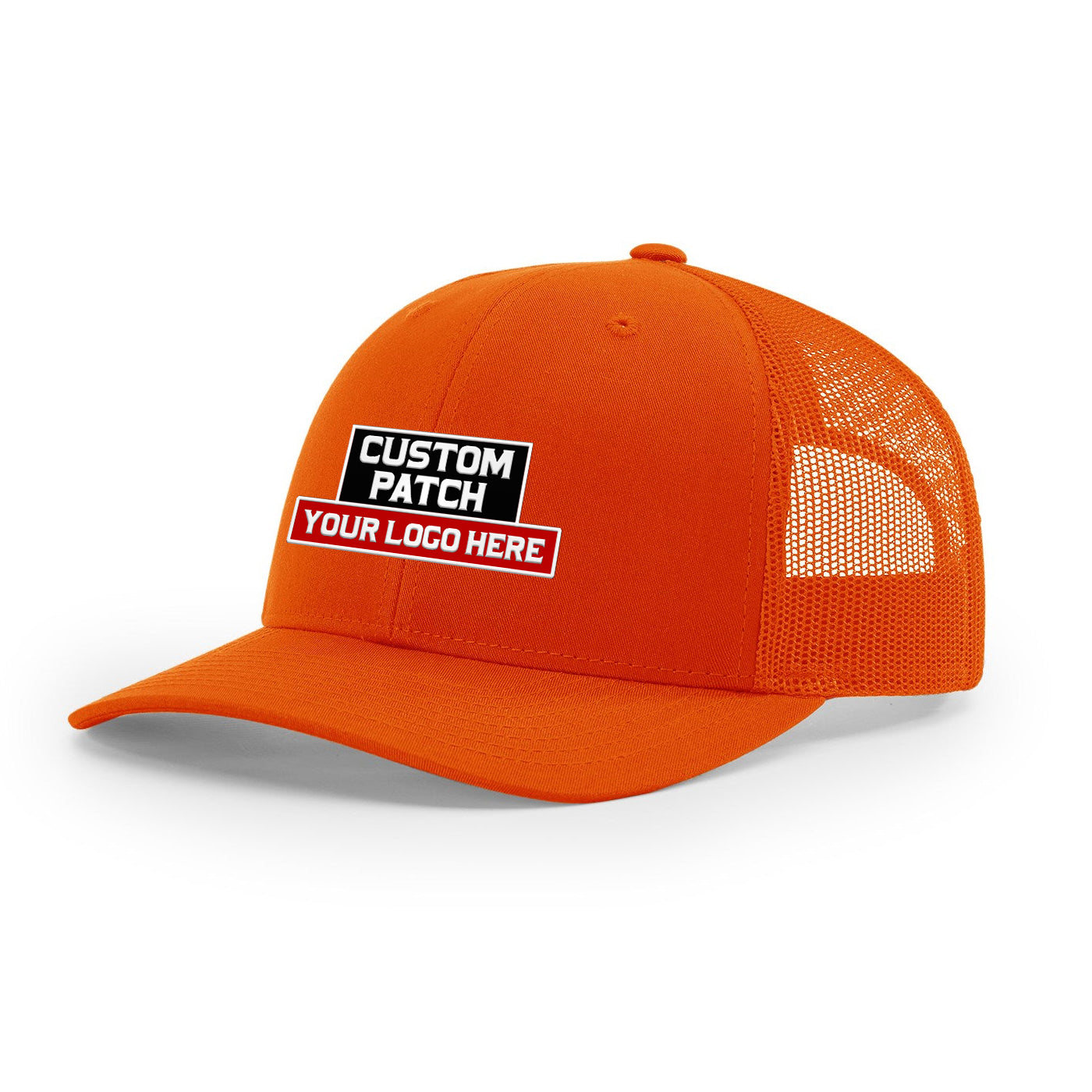 Custom Patch Richardson 112 Trucker Cap Solid Hats Solid Colors One Color