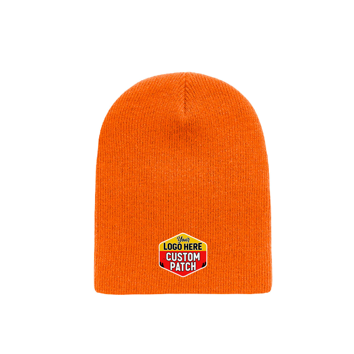 Custom Patch Decky 614 - Acrylic Short Beanie, Knit Cap - 614