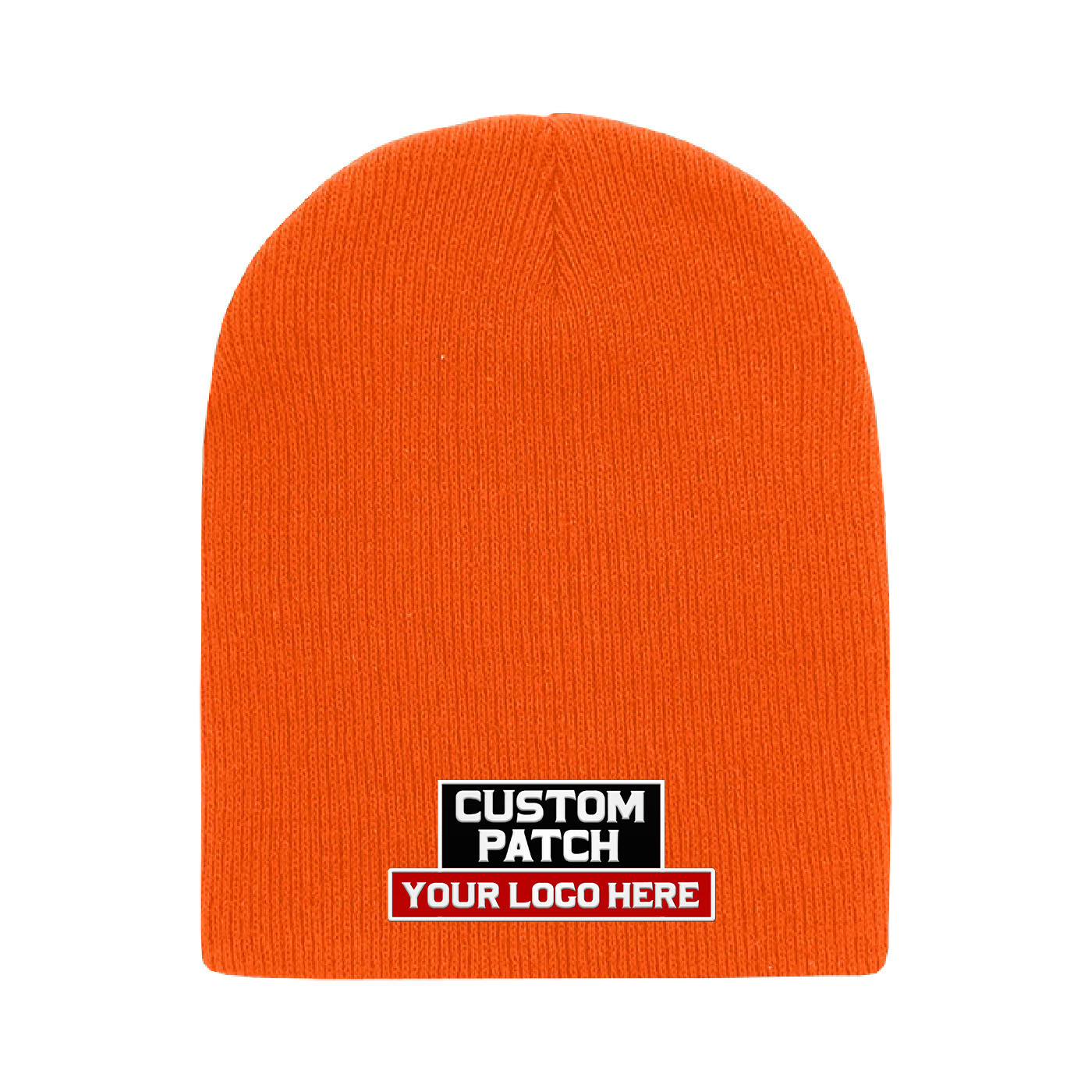 Custom Patch Decky 187 - Acrylic Short Beanie, Knit Cap - 187