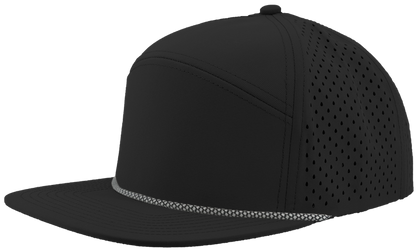 Zapped Headwear Osprey R+ 7 Panel Perforated Rope Cap