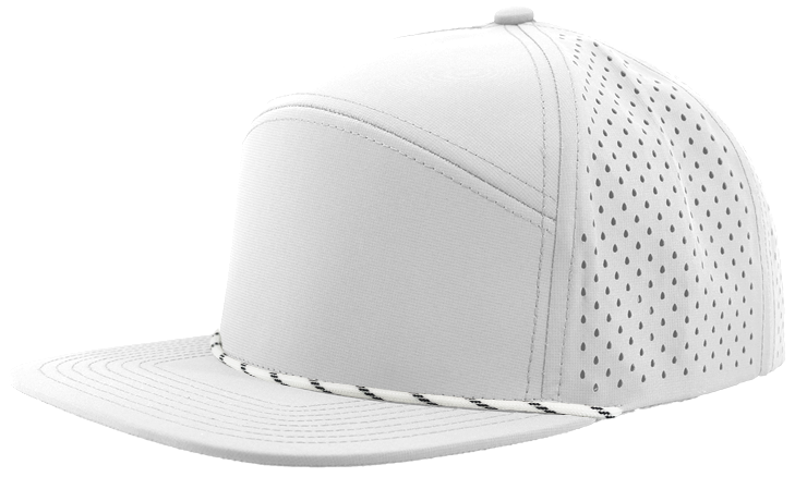 Zapped Headwear Osprey R+ 7 Panel Perforated Rope Cap