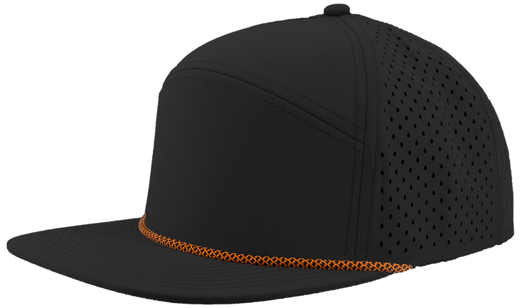Zapped Headwear Osprey R+ 7 Panel Perforated Rope Cap