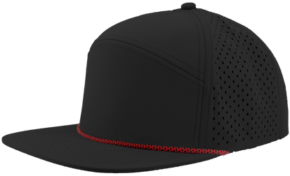 Zapped Headwear Osprey R+ 7 Panel Perforated Rope Cap