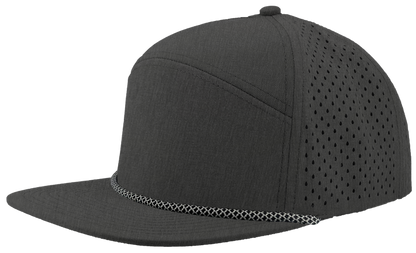 Zapped Headwear Osprey R+ 7 Panel Perforated Rope Cap