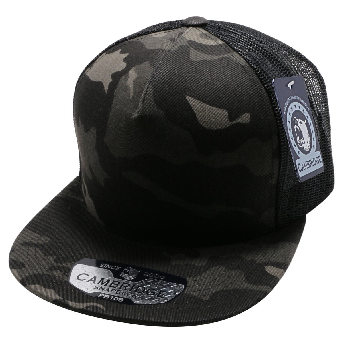 Pit Bull PB108 5-Panel Cotton Trucker Hat