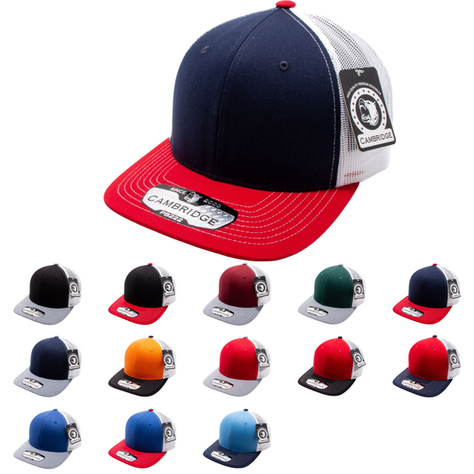 Pit Bull Cambridge PB222T Tri-Color Trucker Hat PB222