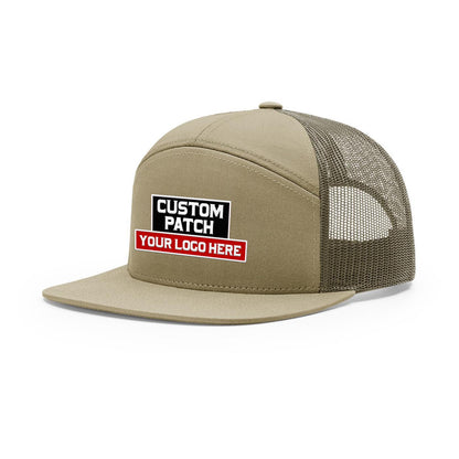 Custom Patch Richardson 168 7-Panel Trucker Hat