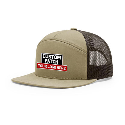 Custom Patch Richardson 168 7-Panel Trucker Hat