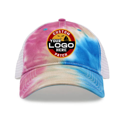 Custom Patch The Game GB470 Lido Tie-Dyed Trucker Cap