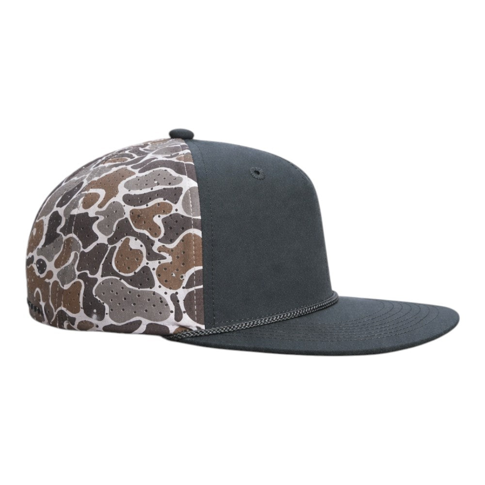 Blank Rope Hats Camo 5-Panel Snapback