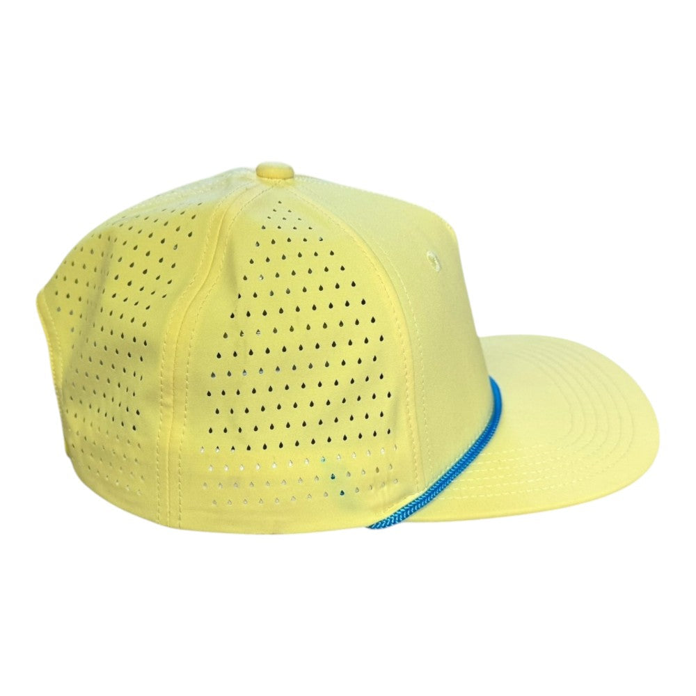 Blank Rope Hats Perforated Unstructured Cap