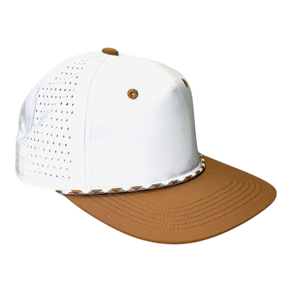 Blank Rope Hats Perforated Structured Cap