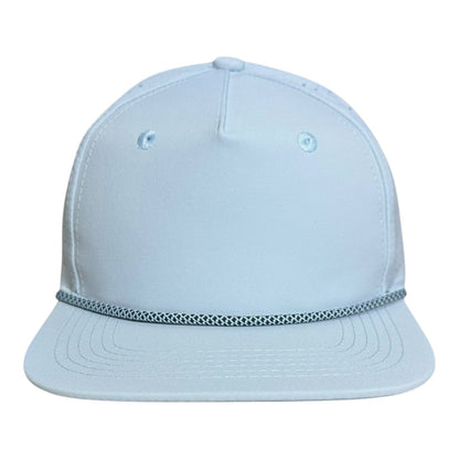 Blank Rope Hats Perforated Unstructured Cap