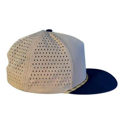 Blank Rope Hats Perforated Unstructured Cap