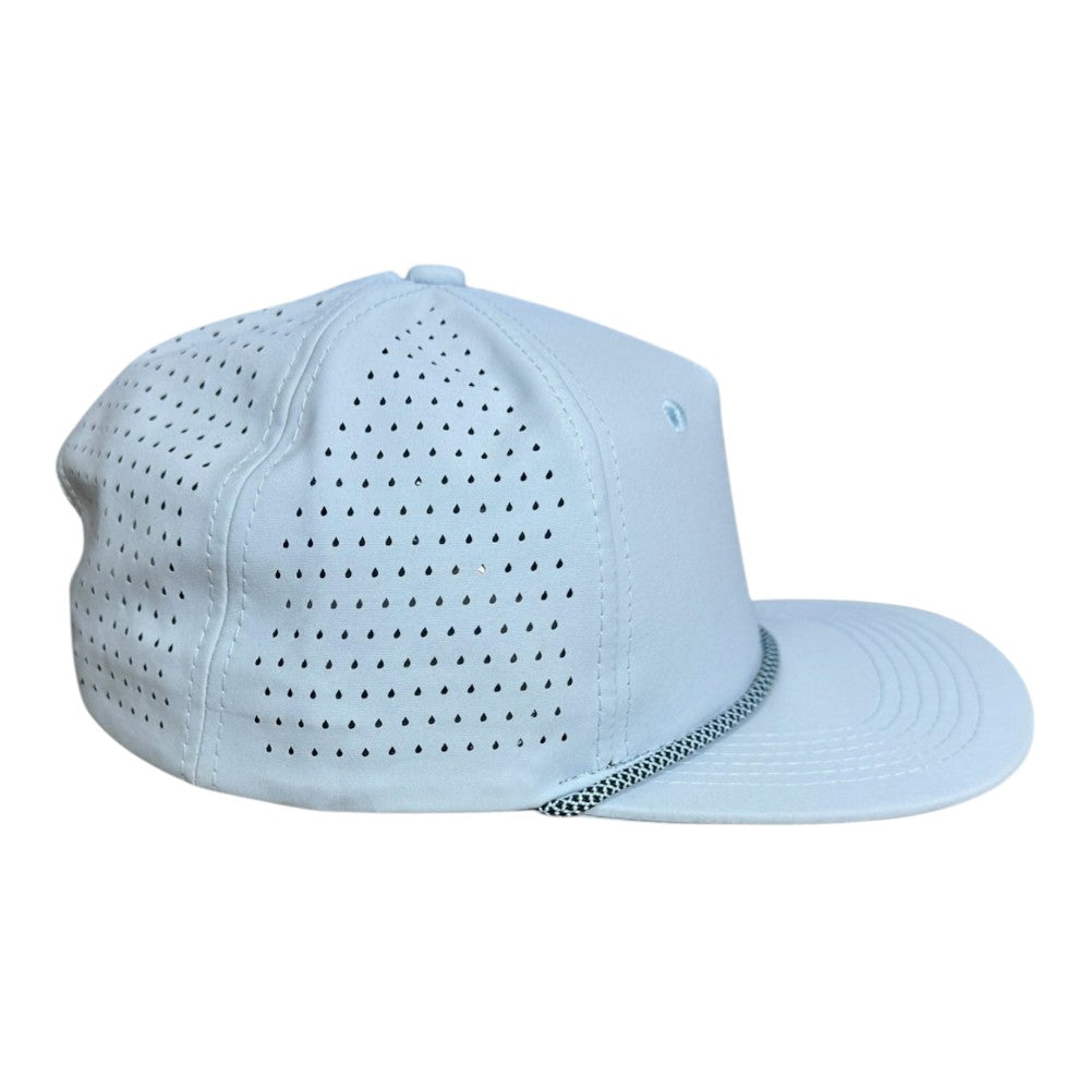 Blank Rope Hats Perforated Structured Cap