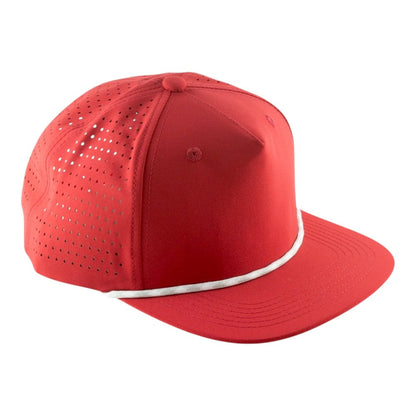 Blank Rope Hats Perforated Unstructured Cap
