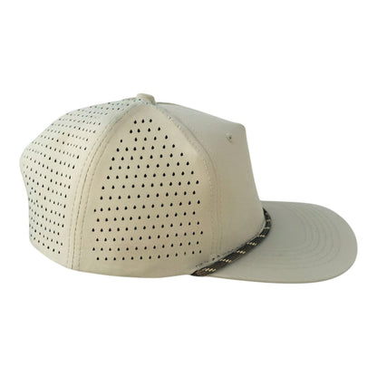 Blank Rope Hats Perforated Structured Cap