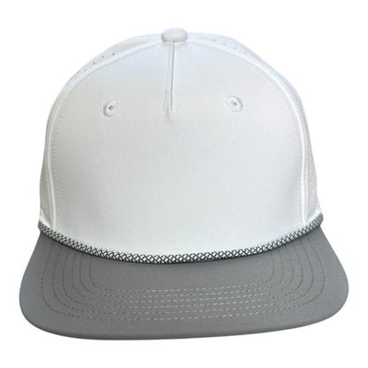 Blank Rope Hats Perforated Structured Cap