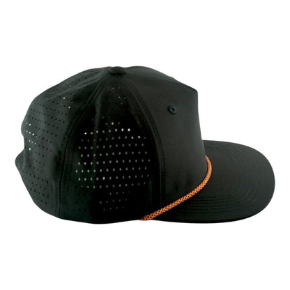 Blank Rope Hats Perforated Unstructured Cap