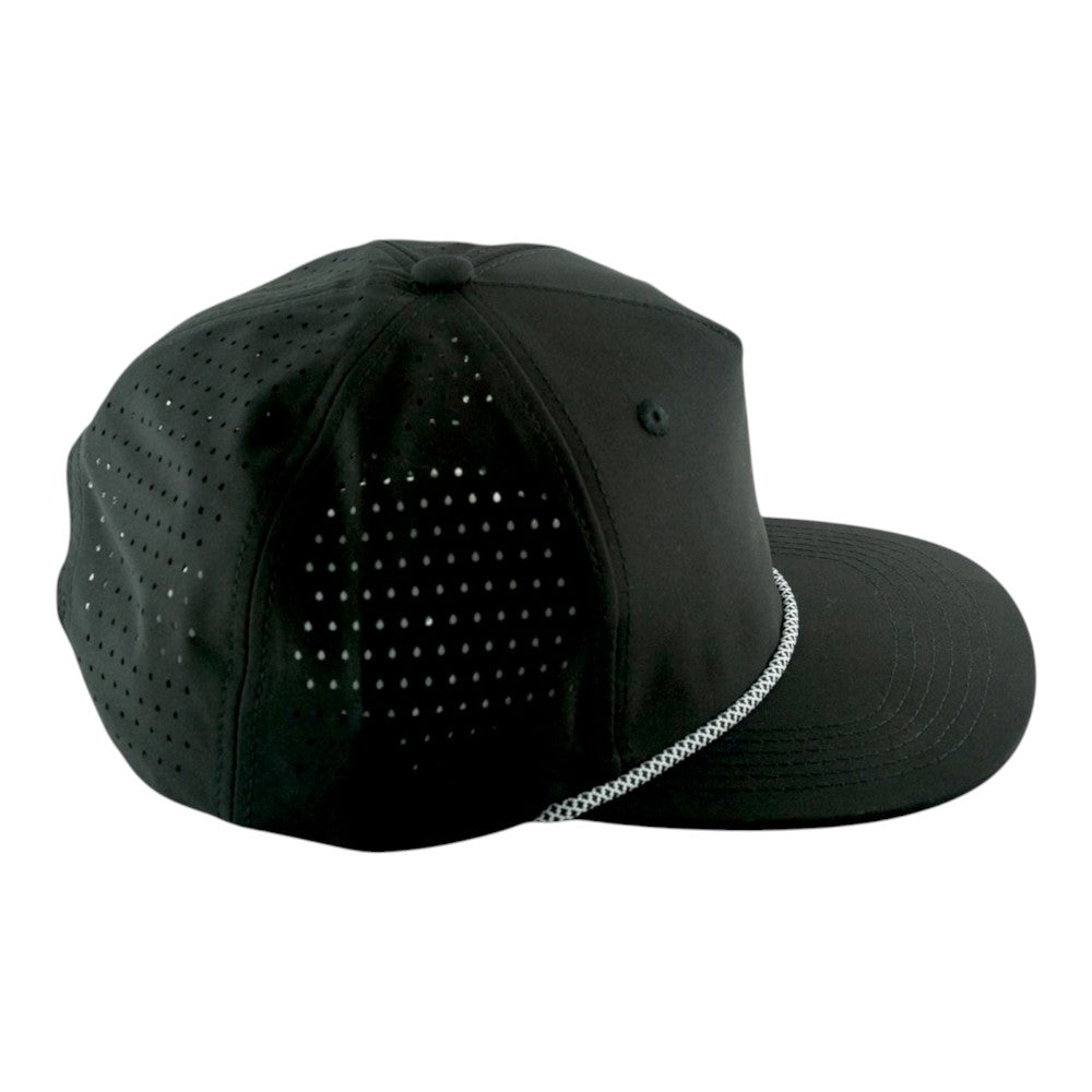 Blank Rope Hats Perforated Unstructured Cap