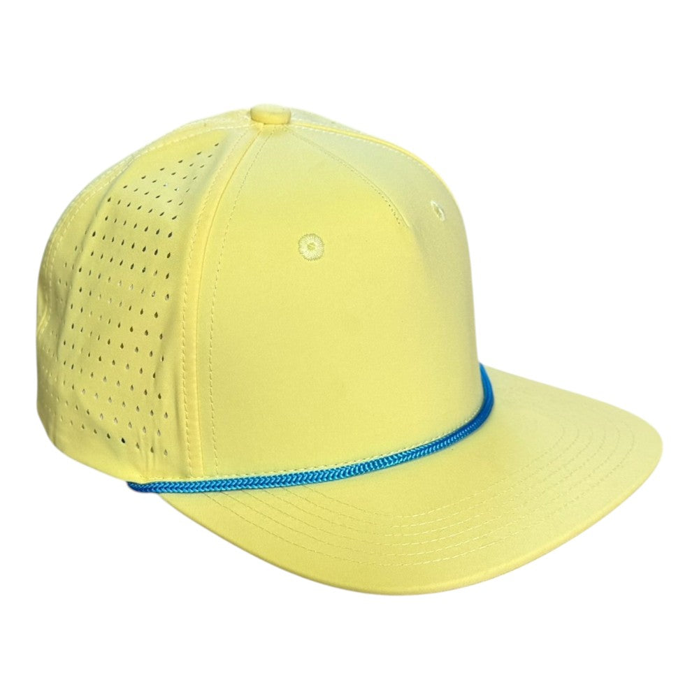 Blank Rope Hats Perforated Unstructured Cap