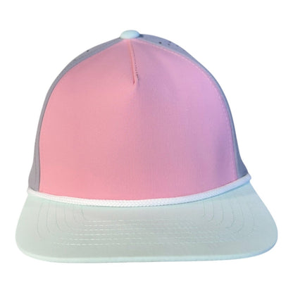 Blank Rope Hats Perforated Structured Cap