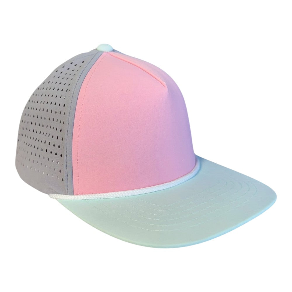 Blank Rope Hats Perforated Structured Cap